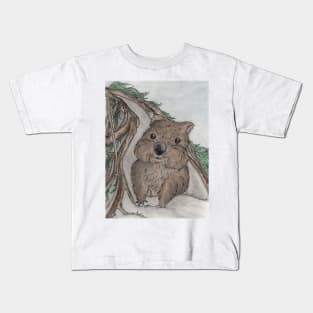 Curious Wombat Kids T-Shirt